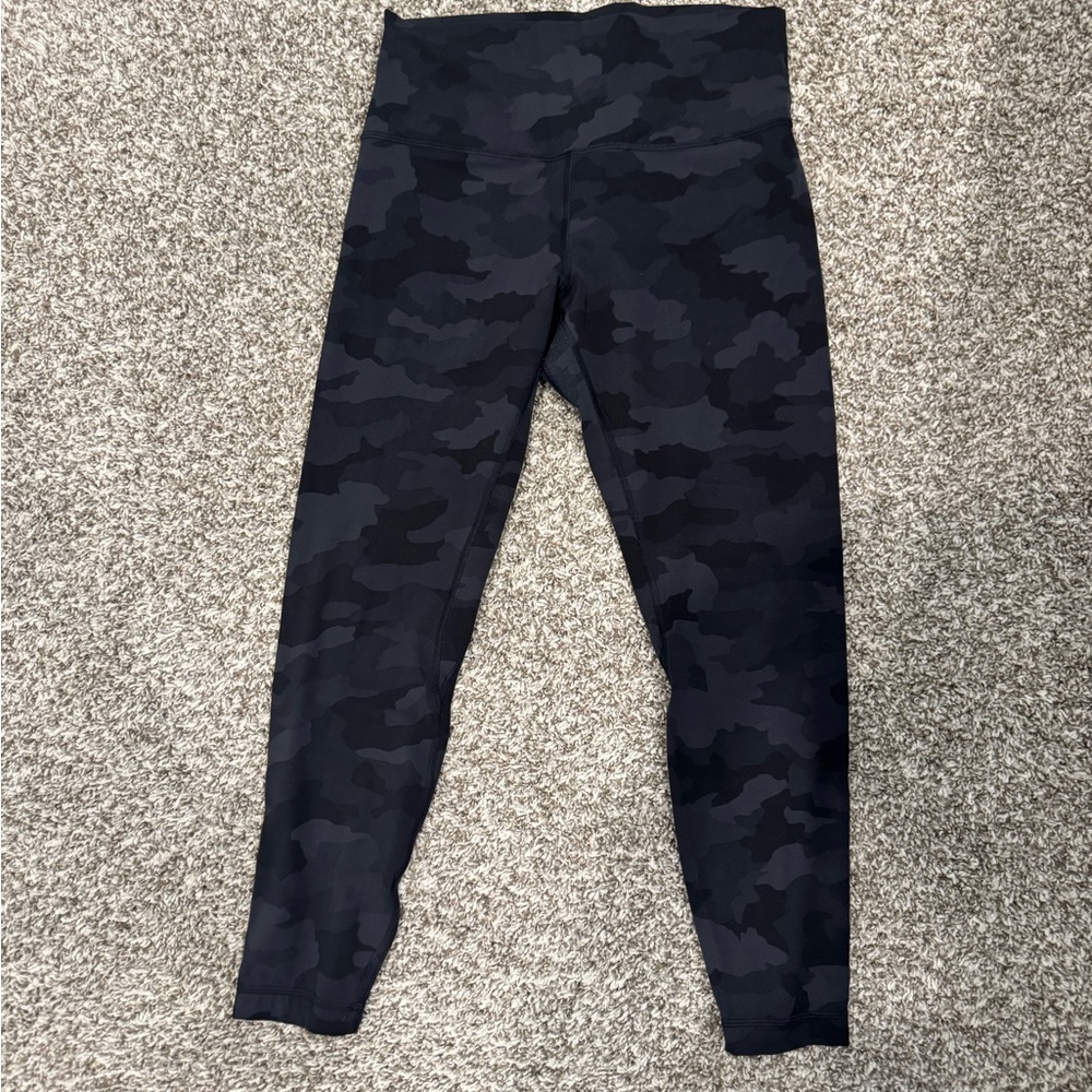 Lululemon  Black Camouflage Leggings